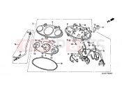HONDA SZX50XW X8R-X 1998 F-2 SPEEDOMETER
