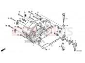 HONDA AFS110CSFF AFS110CSF 2015 E-6 RIGHT CRANKSHAFT COVER