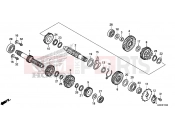 HONDA AFS110CSFF AFS110CSF 2015 E-17 TRANSMISSION