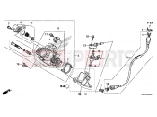 HONDA AFS110CSFF AFS110CSF 2015 E-23 THROTTLE HOUSING