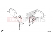 HONDA AFS110CSFF AFS110CSF 2015 F-3 MIRROR