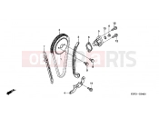 HONDA CBF150M6 CBF150M 2006 E-4 VEZÉRMŰLÁNC/FESZÍTŐ