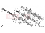 HONDA CBF150M6 CBF150M 2006 E-13 ÁTTÉTEL