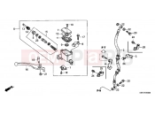 HONDA CBF150M6 CBF150M 2006 F-4 FRONT MASTER CYLINDER (1)