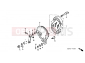 HONDA CBF150M6 CBF150M 2006 F-11 REAR BRAKE PANEL