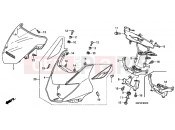 HONDA CBF150M6 CBF150M 2006 F-30 FRONT ENGINE HOUSING (CBF1505 / M5 / 6 / M6)