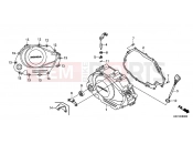 HONDA CBF150M7 CBF150M 2007 E-6 RIGHT CRANKSHAFT COVER