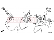 HONDA CBF150M9 CBF150M 2009 F-3 HANDLE LEVER / SWITCH / CABLE