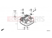 HONDA CBF150MB CBF150M 2011 E-1 VALVE COVER