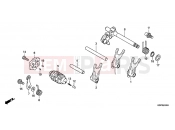 HONDA CBF150MB CBF150M 2011 E-16 TRANSMISSION DRUM