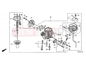 HONDA CBF150MB CBF150M 2011 E-17 CARBURETOR
