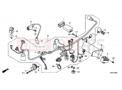 HONDA CBF150MB CBF150M 2011 F-29 WIRING HARNESS