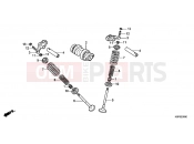 HONDA CBF150MC CBF150M 2012 E-3 CAMSHAFT / VALVE