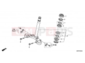 HONDA CBF150MC CBF150M 2012 F-6 STEERING WHEEL