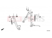 HONDA CBF150MC CBF150M 2012 F-22 SUPPORT