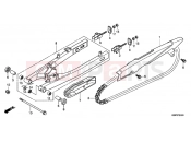 HONDA CBF150MC CBF150M 2012 F-23 SWING ARM