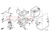 HONDA CBF150MC CBF150M 2012 F-28 BATTERY