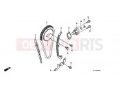 HONDA CBF150SHA CBF150SH 2010 E-4 VEZÉRMŰLÁNC/FESZÍTŐ