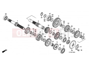 HONDA CBF150SHA CBF150SH 2010 E-15 ÁTTÉTEL