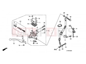 HONDA CBF150SHA CBF150SH 2010 F-4 FRONT MASTER CYLINDER