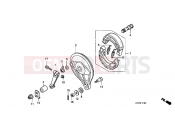 HONDA CBF150SHA CBF150SH 2010 F-11 HÁTSÓ FÉK PANEL