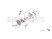 HONDA CBF2504 CBF250 2004 E-8 OIL PUMP