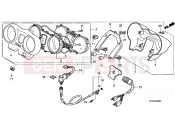 HONDA CBF2504 CBF250 2004 F-2 METER