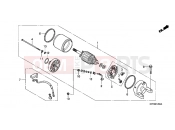 HONDA CBF2506 CBF250 2006 E-12 STARTER ENGINE