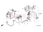 HONDA CBF2506 CBF250 2006 F-26 BATTERY