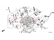 HONDA CBR250RD CBR250R 2013 E-2 CYLINDER HEAD