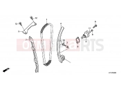 HONDA CBR250RD CBR250R 2013 E-4 TIMING CHAIN ​​/ TENSIONER