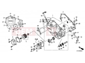 HONDA CBR250RD CBR250R 2013 E-6 RIGHT CRANKSHAFT COVER