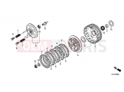 HONDA CBR250RD CBR250R 2013 E-8 CLUTCH