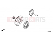 HONDA CBR250RD CBR250R 2013 E-9 CLUTCH COUPLING START