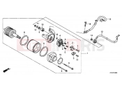 HONDA CBR250RD CBR250R 2013 E-13 STARTER ENGINE