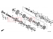 HONDA CBR250RD CBR250R 2013 E-17 TRANSMISSION