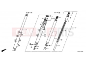 HONDA CBR250RD CBR250R 2013 F-11 FRONT FORK