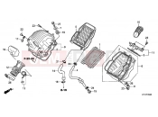 HONDA CBR250RD CBR250R 2013 F-25 AIR FILTER