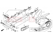 HONDA CBR250RD CBR250R 2013 F-32 SWING ARM