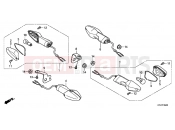 HONDA CBR250RD CBR250R 2013 F-35 FLASHING