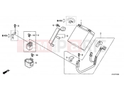 HONDA CBR250RD CBR250R 2013 F-37 BATTERY