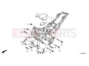 HONDA CBR250RD CBR250R 2013 F-39 FRAME HOUSING