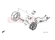 HONDA CB250M NIGHTHAWK 1991 E-10 GENERATOR