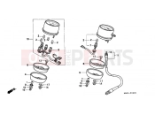 HONDA CB250M NIGHTHAWK 1991 F-2 METER (1)