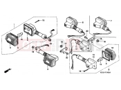 HONDA CB250M NIGHTHAWK 1991 F-24 FLASHING