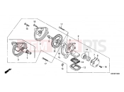 HONDA CB250Y NIGHTHAWK 2000 E-13 OIL PUMP
