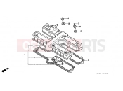 HONDA CB750M NIGHTHAWK 1991 E-1 VALVE COVER