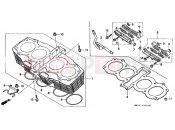 HONDA CB750M NIGHTHAWK 1991 E-5 CYLINDER