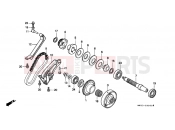 HONDA CB750M NIGHTHAWK 1991 E-8 CLUTCH COUPLING START