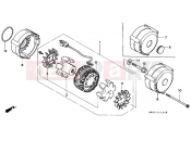 HONDA CB750M NIGHTHAWK 1991 E-11 GENERATOR